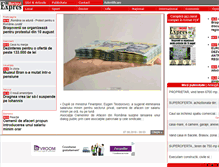 Tablet Screenshot of monitorulexpres.ro